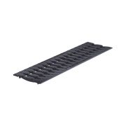 Решетка чугунная косичка Norma DN100 C250 500*136*17.5 (31017C)