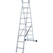 Лестница индустриальная 2 секционная 2*8 NV 1220 «Новая высота»
