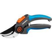 Плоскостной секатор GRINDA PROLine P-55 205 мм с двухкомпонентными рукоятками