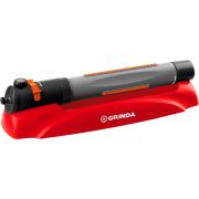 GRINDA GX-19, 112 м2 полив, 3 режима, 19 форсунок, распылитель веерный, пластиковый