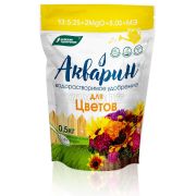 Удобрение Акварин Цветочный 0,5кг Буйское