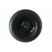 Колесо 4.80/4.00х80 12мм черный нейлон