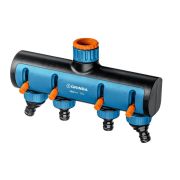 GRINDA PROLine TS-4, 3/4″-1″, распределитель четырехканальный, поливочный, с внутренней резьбой